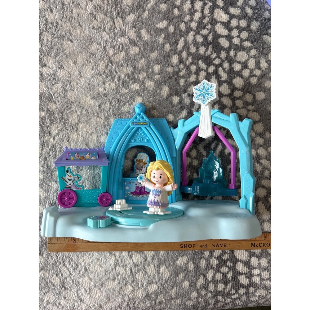Fisher Price Little People Disney Frozen Elsa Ice Palace Playset GXW03 2021